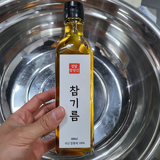 최상급 국산 참기름 300ml