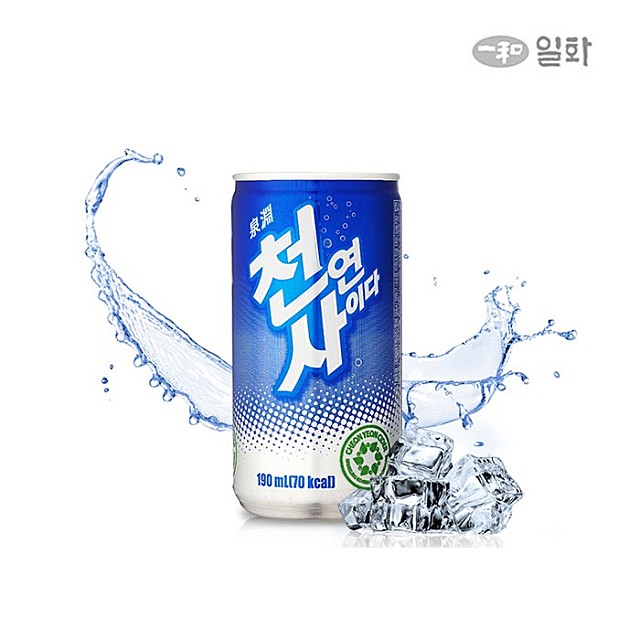 천연사이다 190ml 60캔